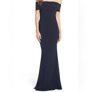 Katie May Off Shoulder Gown